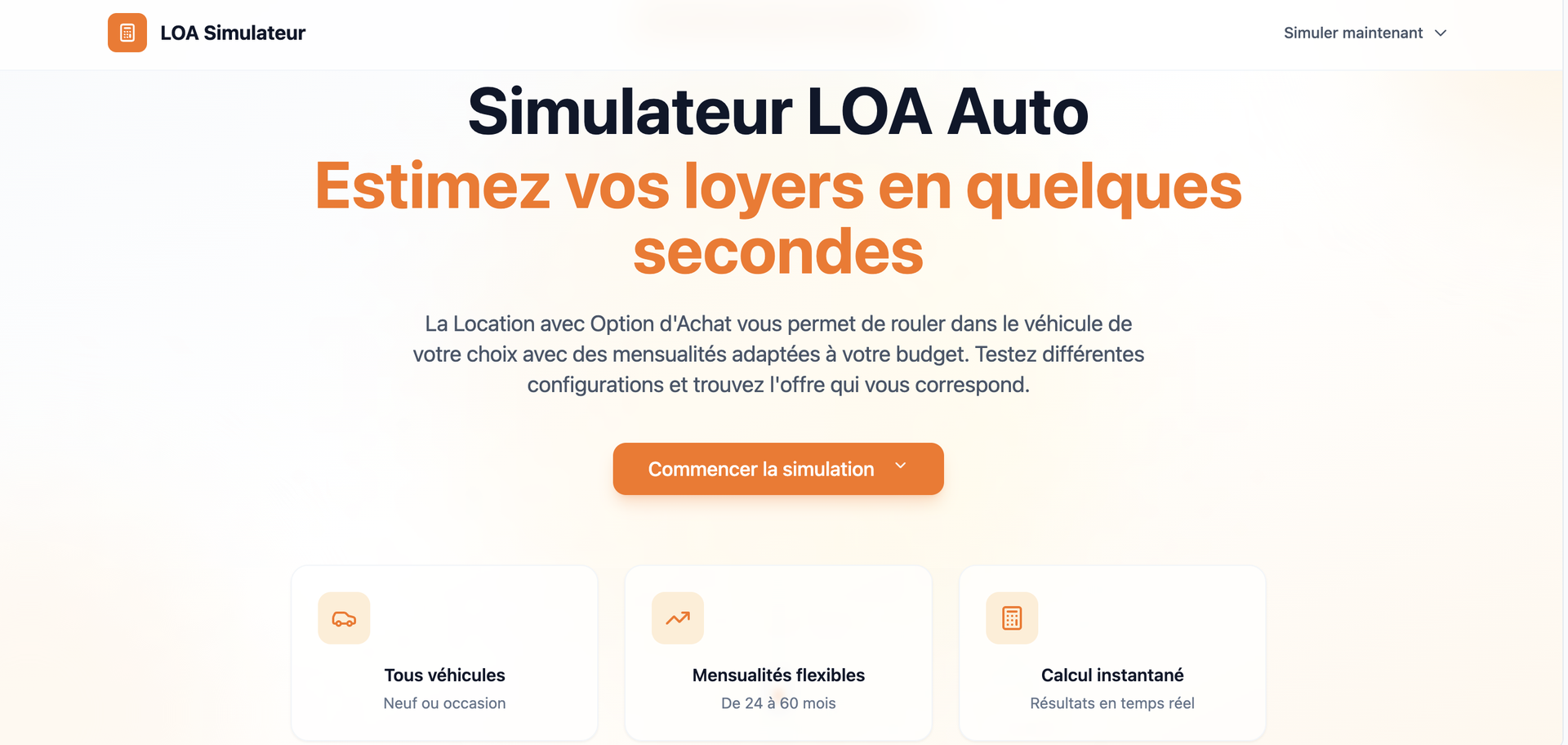 Calculateur LOA 1